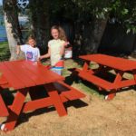 2 New Picnic Tables